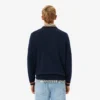Gestreifter Baumwoll-Jersey-Pullover für Herren