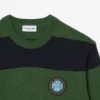 Gestreifter Baumwoll-Jersey-Pullover für Herren