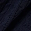 Gestreifter Pullover mit Zopfmuster und Poloshirt-Kragen