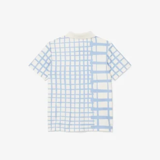 Gestreiftes Piqué-Tennis-Poloshirt für Jungen