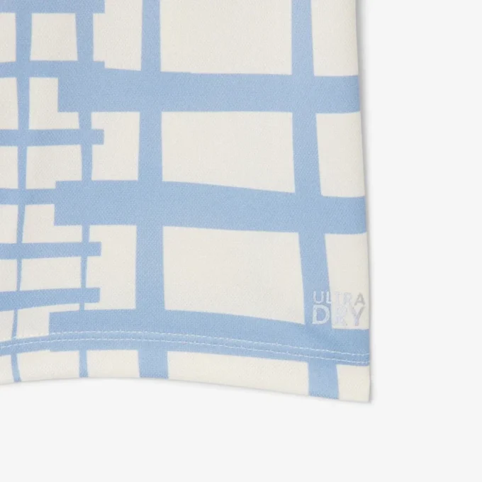 Gestreiftes Piqué-Tennis-Poloshirt für Jungen