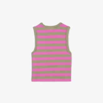 Gestreiftes Ripp-Tanktop für Kinder
