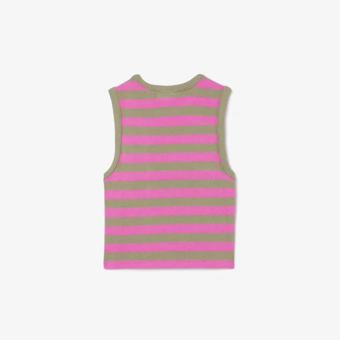 Gestreiftes Ripp-Tanktop für Kinder