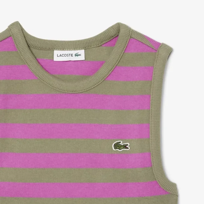 Gestreiftes Ripp-Tanktop für Kinder