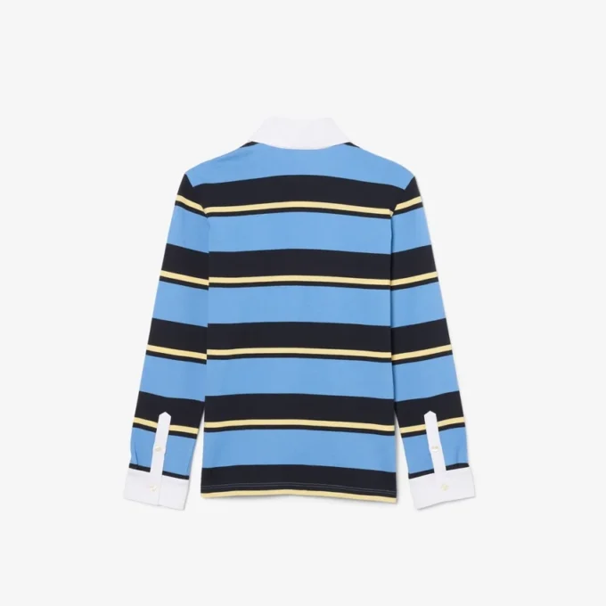 Gestreiftes Rugby-Poloshirt