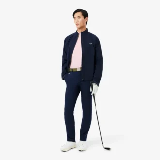Golf-Poloshirt mit Regular Fit und Aufdruck