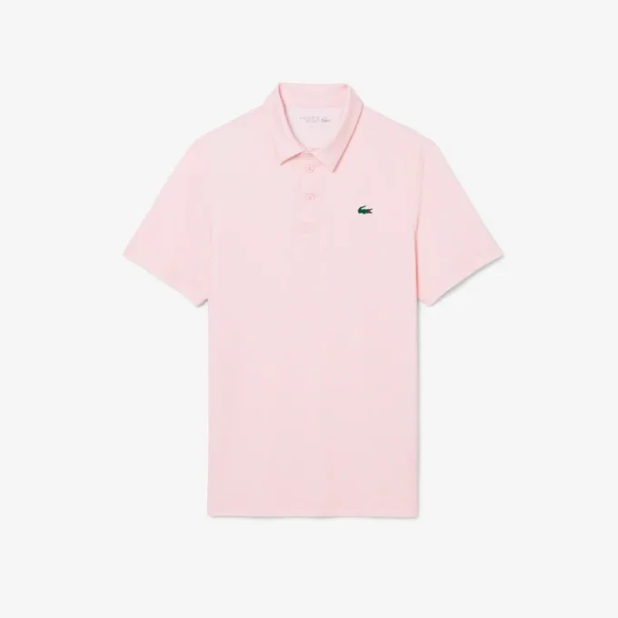 Golf-Poloshirt mit Regular Fit und Aufdruck