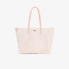Große gestreifte L.12.12 Concept-Tasche