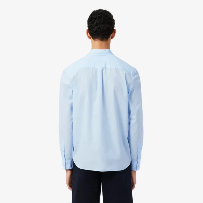 Hemd aus Stretch-Popeline in Regular Fit
