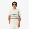Hergestellt in Frankreich Klassisch geschnittenes gestreiftes Poloshirt