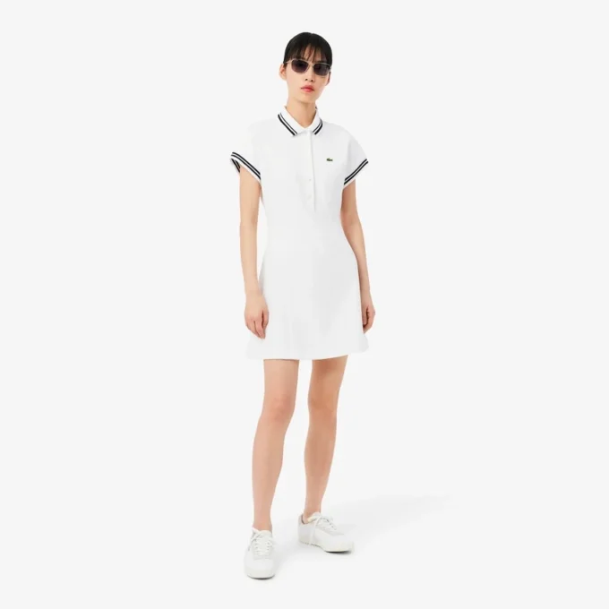 Hergestellt in Frankreich Polo-Shirt-Kleid