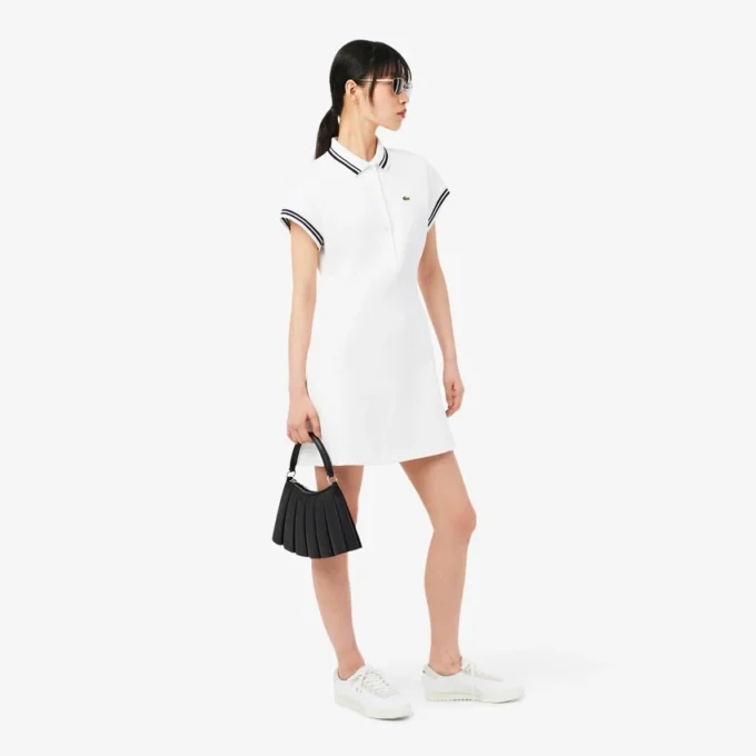 Hergestellt in Frankreich Polo-Shirt-Kleid