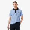 Hergestellt in Frankreich Poloshirt mit klassischer Passform und Emblem