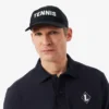 Hergestellt in Frankreich Poloshirt mit klassischer Passform und Emblem
