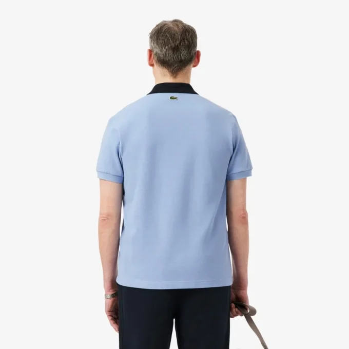 Hergestellt in Frankreich Poloshirt mit klassischer Passform und Emblem