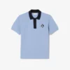 Hergestellt in Frankreich Poloshirt mit klassischer Passform und Emblem