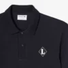 Hergestellt in Frankreich Poloshirt mit klassischer Passform und Emblem