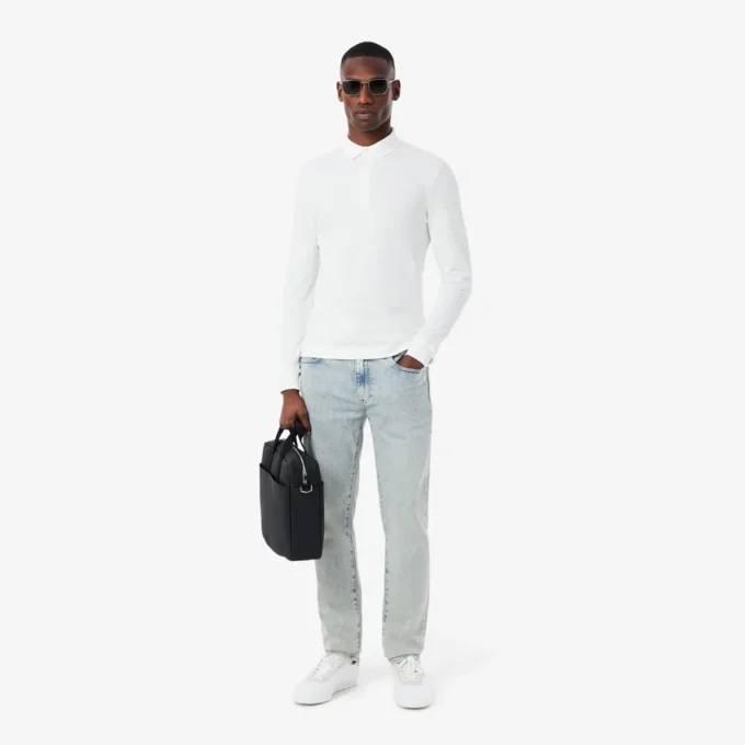 Herren-5-Pocket-Jeans in Slim Fit, Indigo