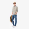 Herren-5-Pocket-Jeans in Slim Fit, Indigo