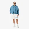 Herren-Baumwoll-Fleece-Shorts mit Grafikprint