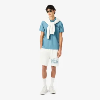 Herren-Baumwoll-Fleece-Shorts mit Grafikprint