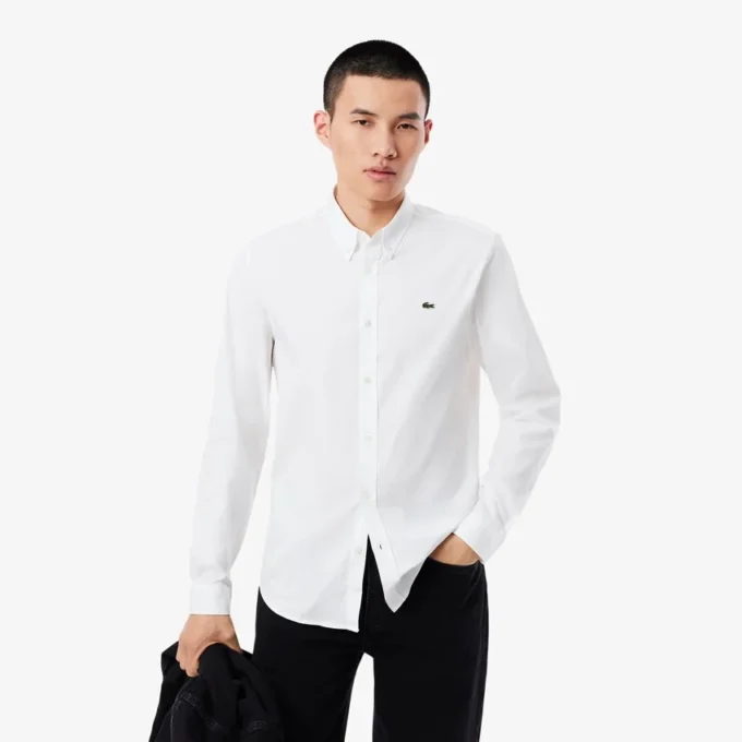 Herren-Baumwollhemd in Slim Fit