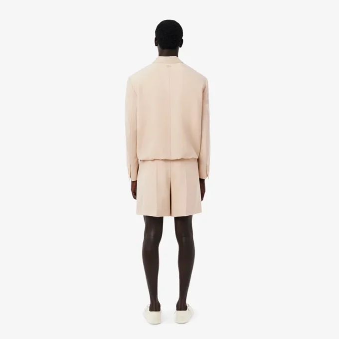 Herren-Bermudashorts aus Wolle im Runway-Stil