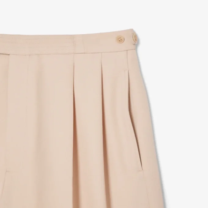 Herren-Bermudashorts aus Wolle im Runway-Stil