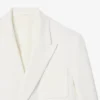 Herren-Blazer mit doppelter Knopfleiste und gesticktem Heritage-Emblem