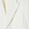 Herren-Blazer mit doppelter Knopfleiste und gesticktem Heritage-Emblem