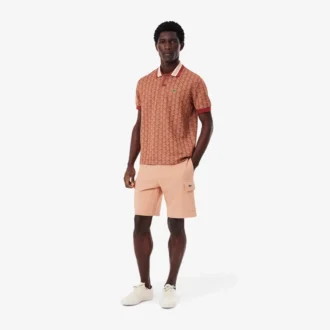 Herren-Cargo-Shorts aus Baumwollfleece