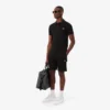 Herren-Cargo-Shorts aus Baumwollfleece