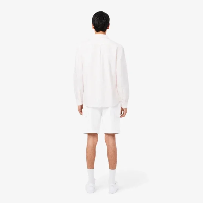 Herren-Cargo-Shorts aus Baumwollfleece