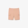 Herren-Cargo-Shorts aus Baumwollfleece
