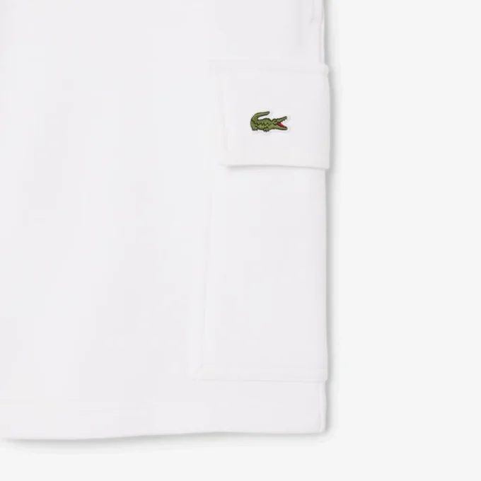Herren-Cargo-Shorts aus Baumwollfleece
