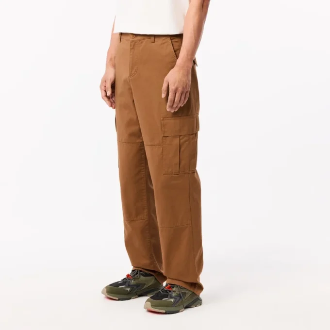 Herren-Cargohose aus Baumwolle mit gerader Passform