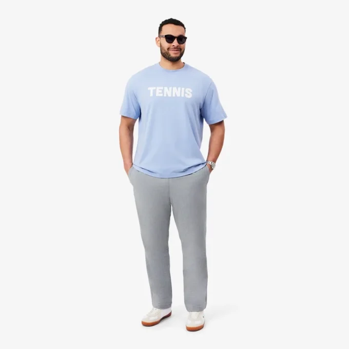 Herren-Chino-Hose aus Wollflanell in Regular Fit