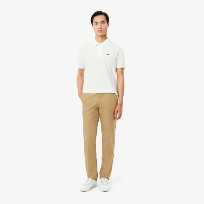 Herren-Chinohose aus Baumwolle in Regular Fit