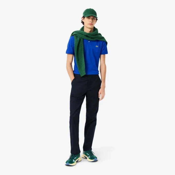 Herren-Chinohose aus Baumwolle in Regular Fit