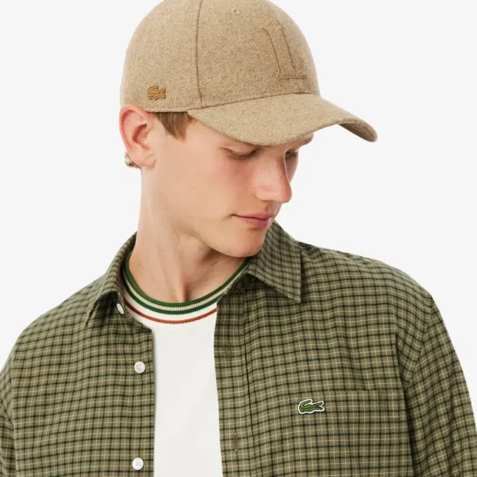 Herren-Flanellhemd mit Karomuster in Regular Fit