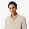 Herren-Flanellhemd mit Karomuster in Regular Fit