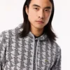 Herren-Fleece-Hoodie mit Monogramm