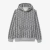 Herren-Fleece-Hoodie mit Monogramm