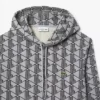 Herren-Fleece-Hoodie mit Monogramm