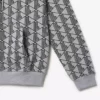 Herren-Fleece-Hoodie mit Monogramm