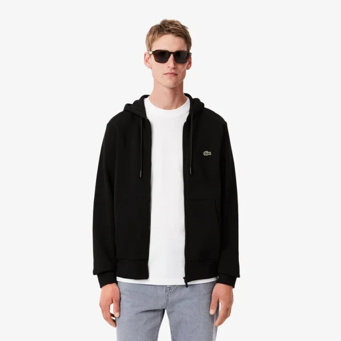 Herren-Fleece-Hoodie mit Reißverschluss