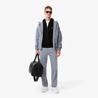 Herren-Fleece-Hoodie mit Reißverschluss