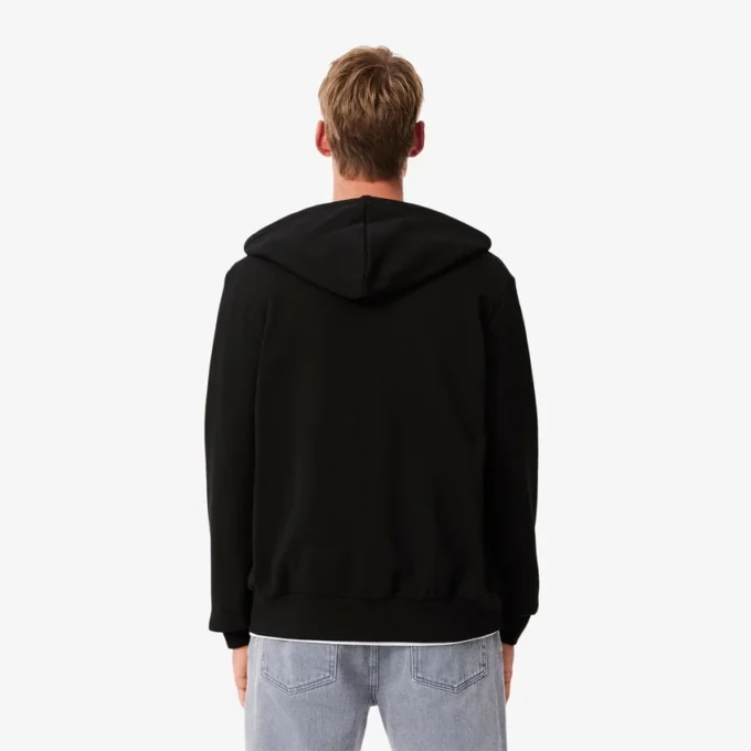 Herren-Fleece-Hoodie mit Reißverschluss