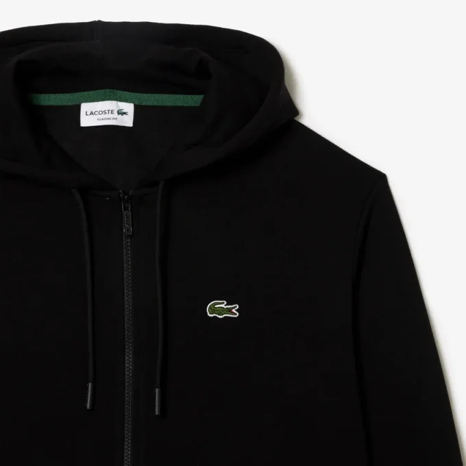 Herren-Fleece-Hoodie mit Reißverschluss