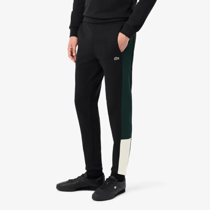 Herren-Fleece-Jogginghose mit schmal zulaufendem Bein